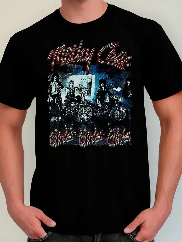 Polera Motley Crue - Ver 07 - Girls, Girls, Girls 1