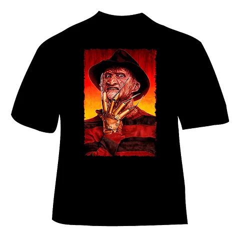 Polera Freddy Krueger - Ver 01 - Terror