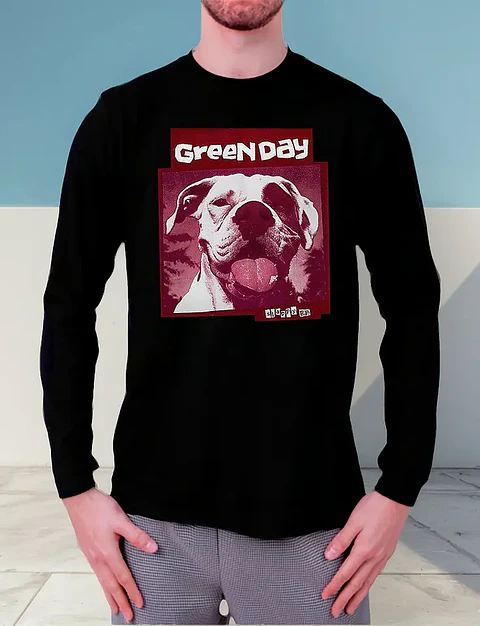 Polera Manga Larga Green Day - Ver 02 - Vale Gamess