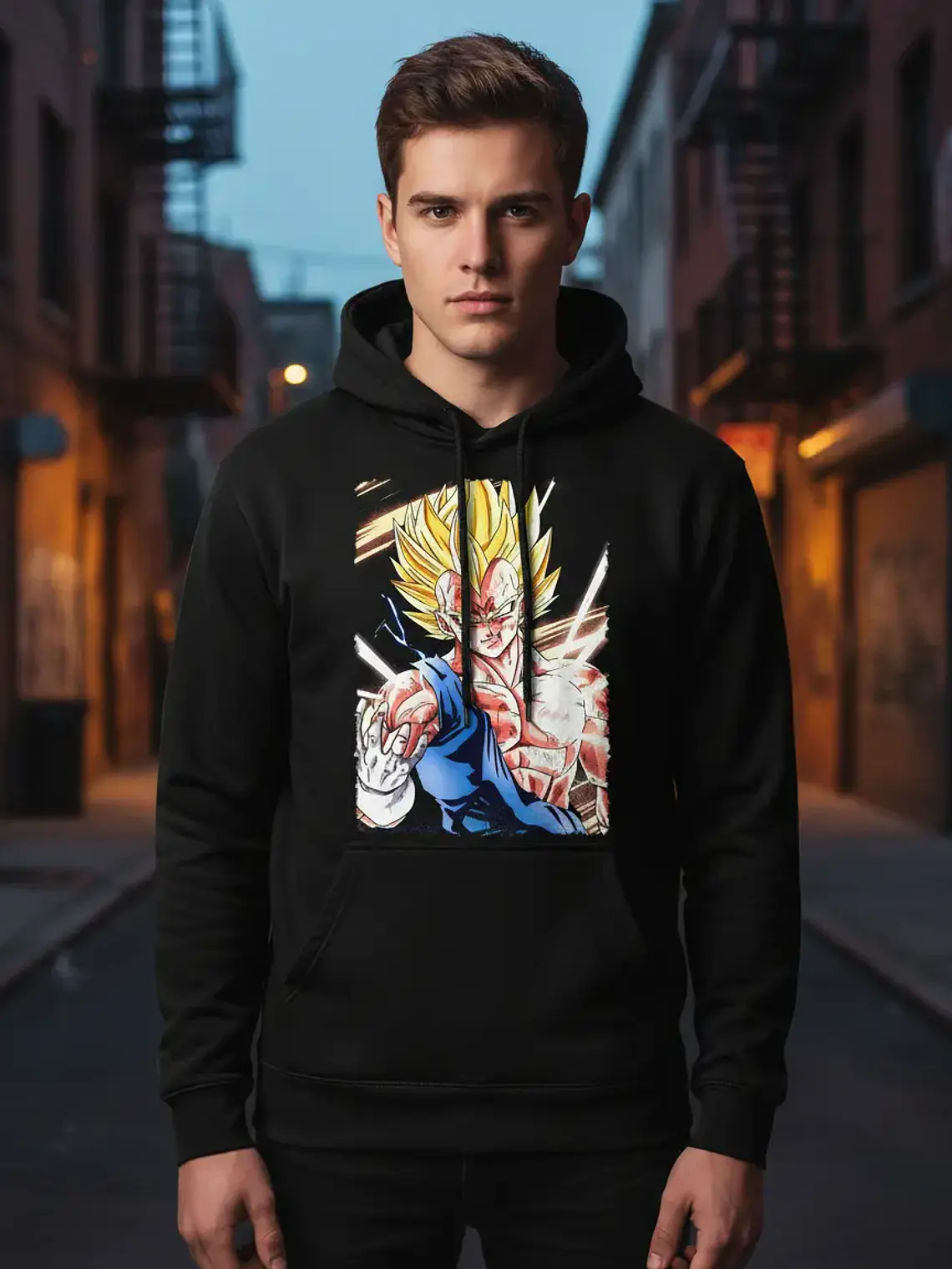 Poleron Dragon Ball - Ver 05 - Vegeta - Vale Gamess 1