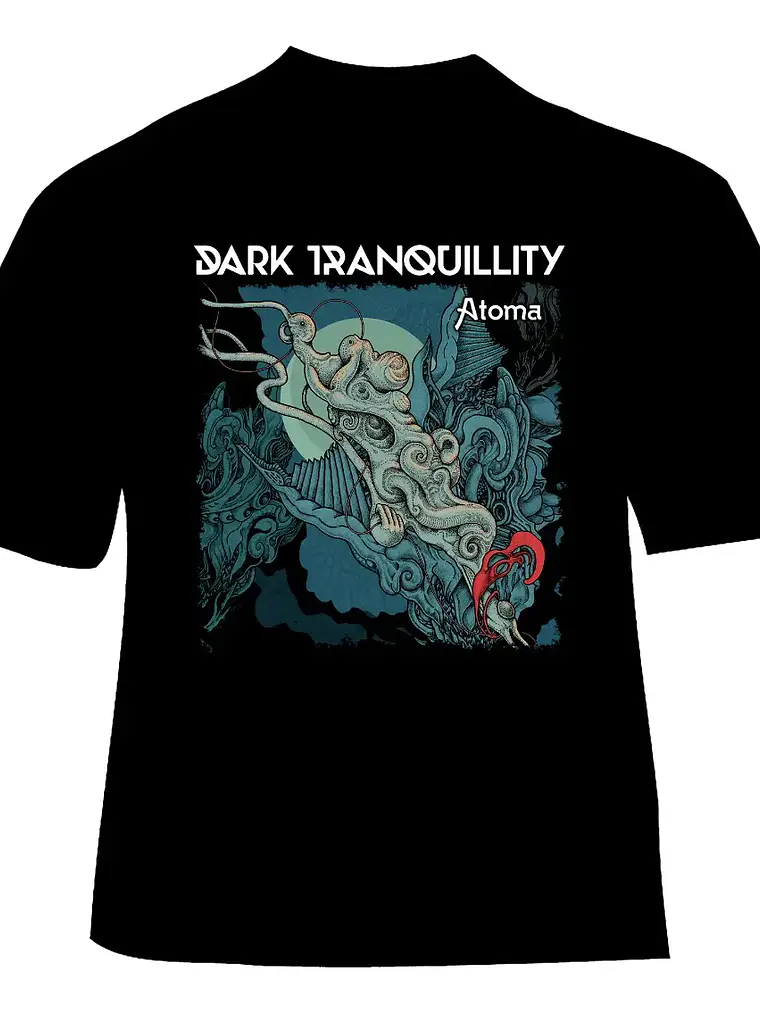 Polera Dark Tranquillity - Ver 01 - Atoma 1