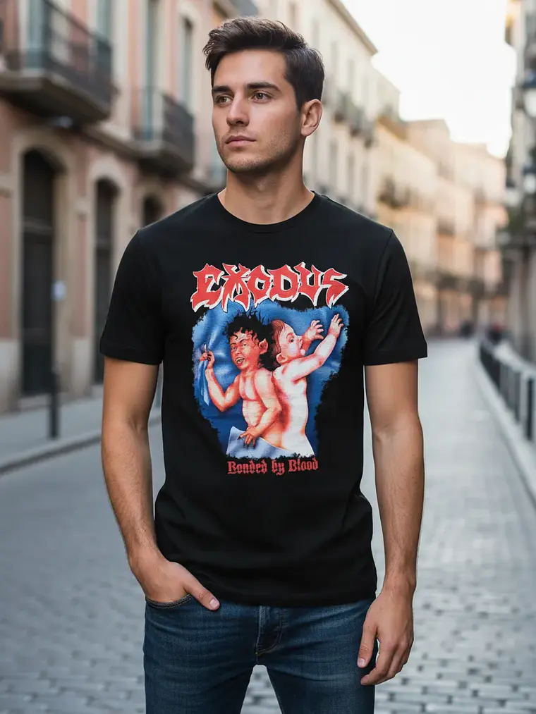 Polera Exodus - Ver 02 - Bonded By Blood 1