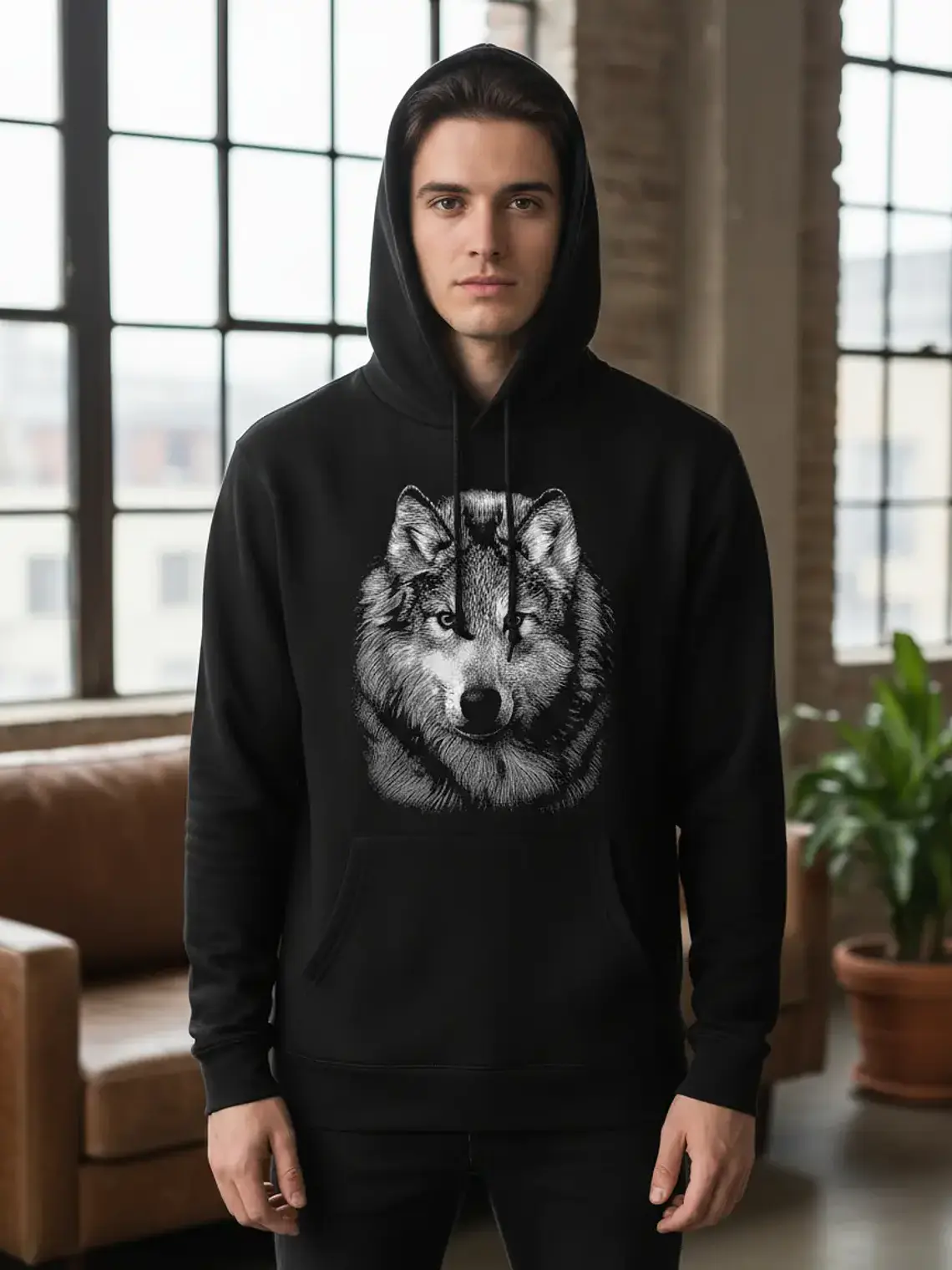 Poleron Animales - Ver 16 - Lobo 1