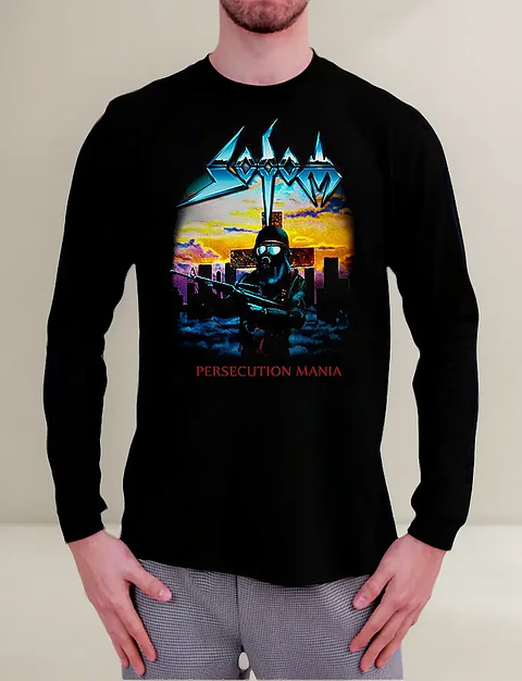 Polera Manga Larga Sodom - Ver 20 - Persecution Mania