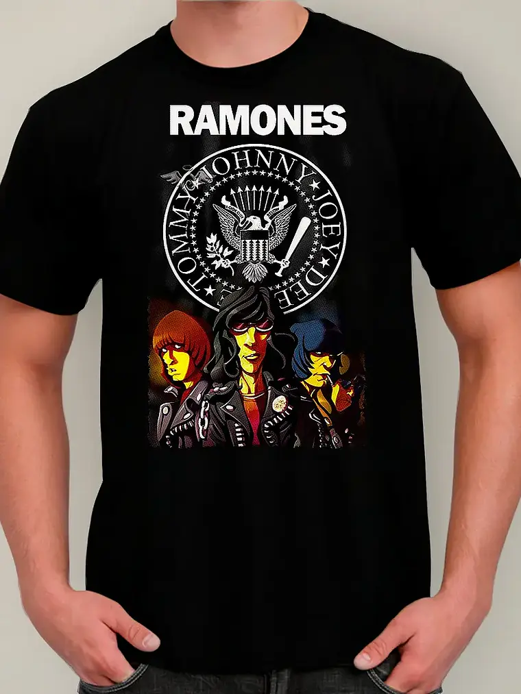 Polera Ramones - Ver 10 - Vale Gamess 1