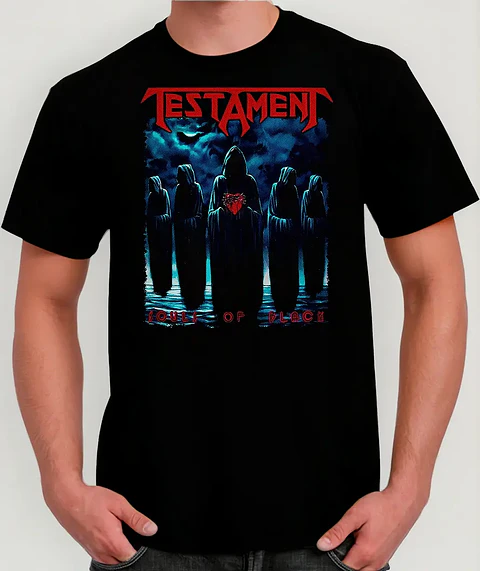 Polera Testament - Ver 18 - Souls Of Black