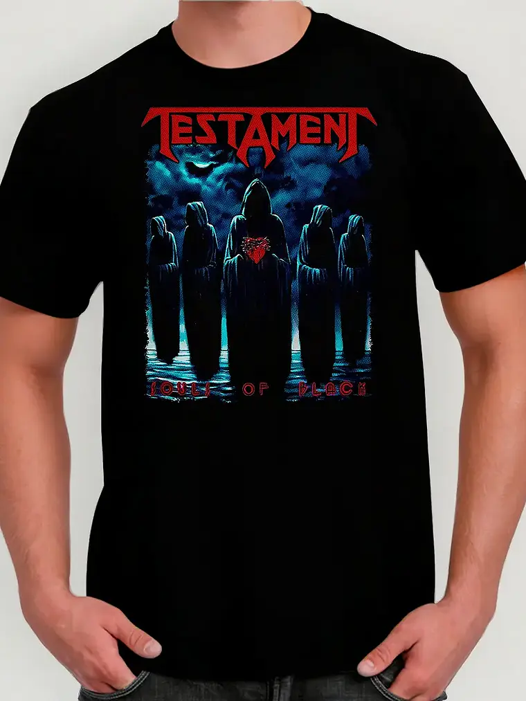 Polera Testament - Ver 18 - Souls Of Black 1