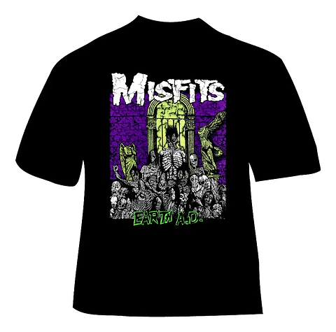 Polera Misfits - Ver 11 - Earth A. D./ Wolfs Blood