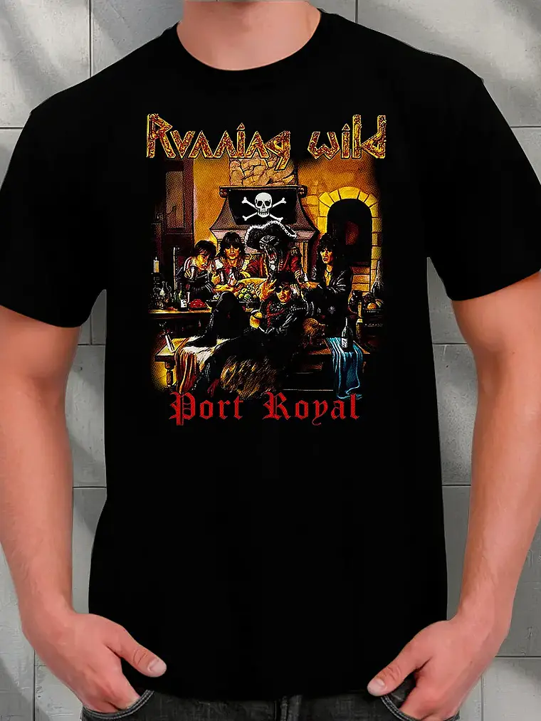 Polera Running Wild - Ver 04 - Port Royal 1