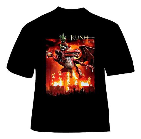 Polera Rush - Ver 19 - Live In Rio