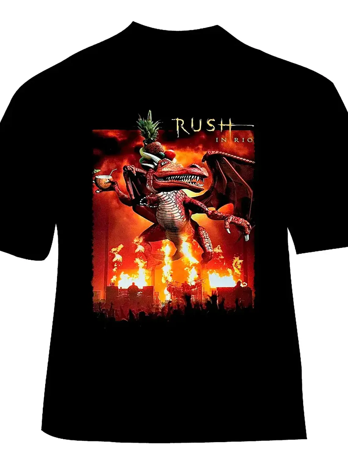 Polera Rush - Ver 19 - Live In Rio 1