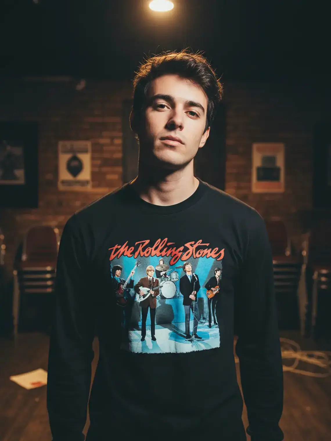 Polera Manga Larga The Rolling Stones - Ver 06 - Live 1
