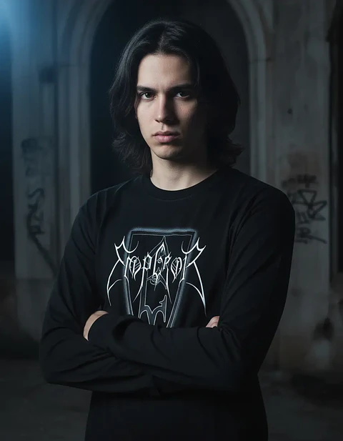 Polera Manga Larga Emperor - Ver 10 - Logo