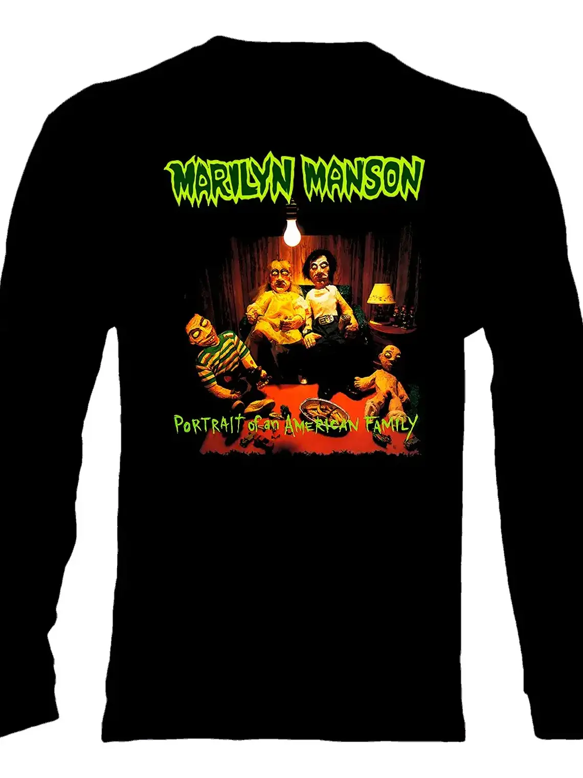 Polera Manga Larga Marilyn Manson - Ver 10 - Portrait Of An 1