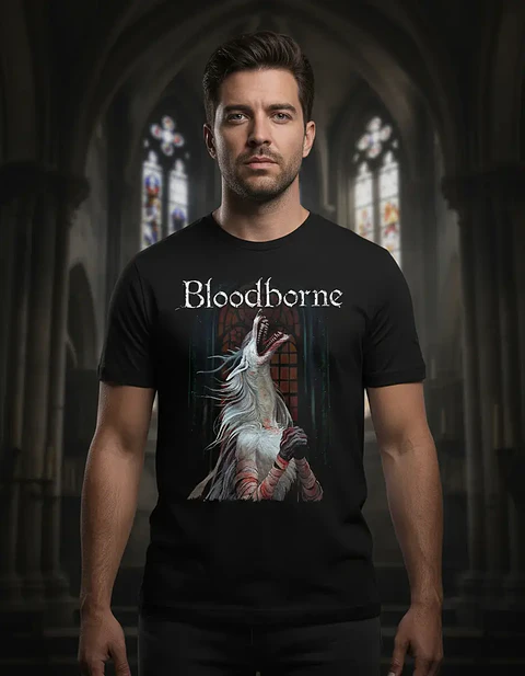 Polera Bloodborne - Ver 02 - Vale Gamess