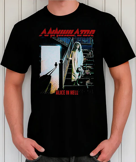Polera Annihilator - Ver 02 - Alice In Hell