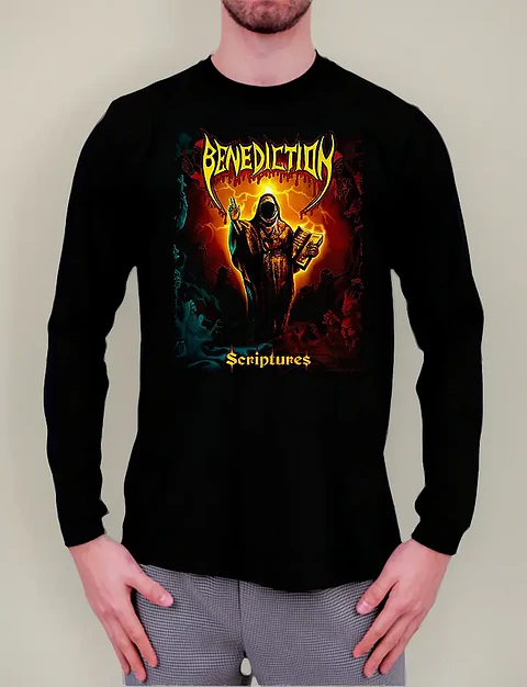 Polera Manga Larga Benediction - Ver 02 - Scriptures