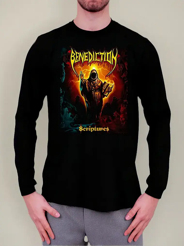 Polera Manga Larga Benediction - Ver 02 - Scriptures 1
