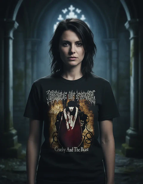 Polera Cradle Of Filth - Ver 03 - Cruelty And The Beast