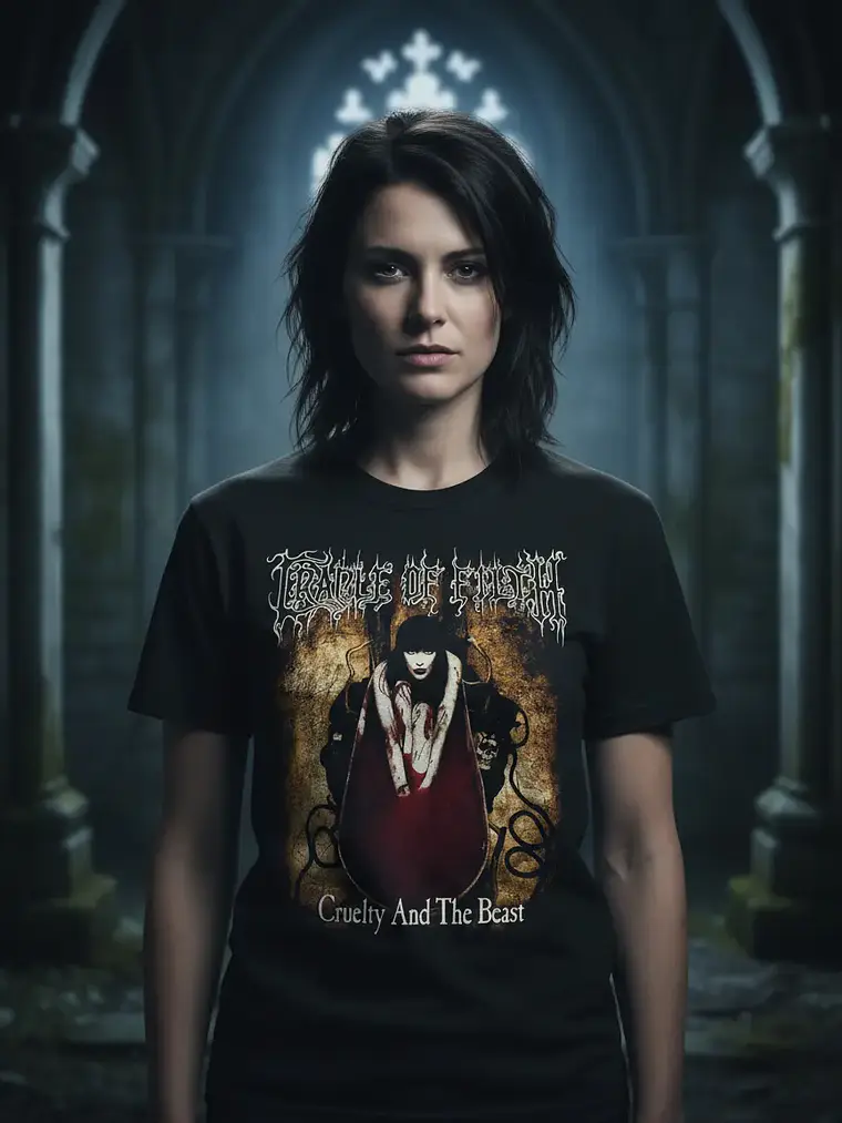 Polera Cradle Of Filth - Ver 03 - Cruelty And The Beast 1