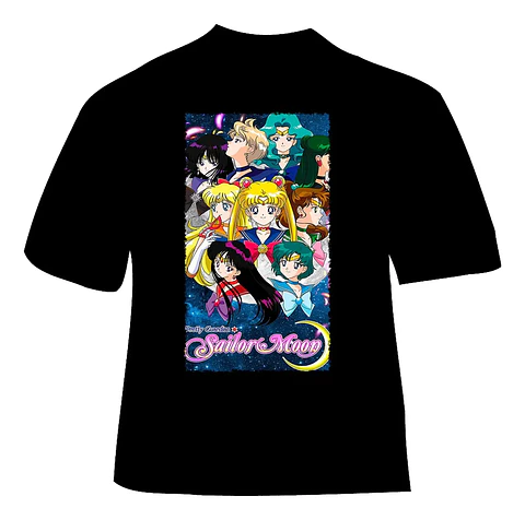Polera Sailor Moon - Ver 03 - Vale Gamess