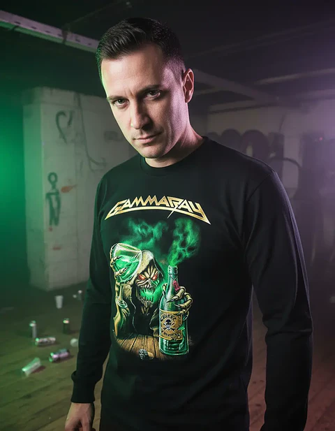 Polera Manga Larga Gamma Ray - Ver 01 - Vale Gamess