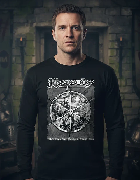 Polera Manga Larga Rhapsody - Ver 17 - Tales From The Emeral