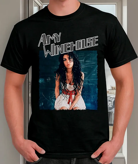 Polera Amy Winehouse - Ver 02 - Vale Gamess