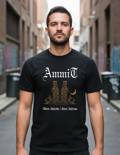 Polera Ammit - Ver 03 - Mass Suicide / Steel Inferno
