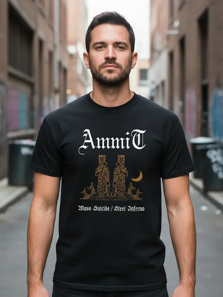 Polera Ammit - Ver 03 - Mass Suicide / Steel Inferno 1