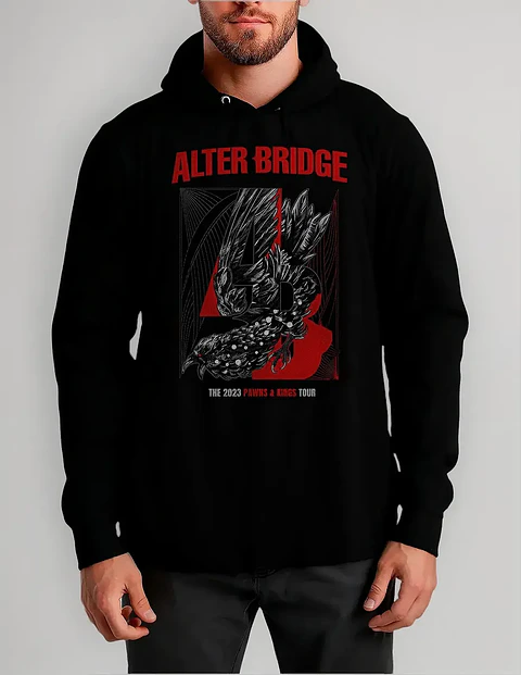 Poleron Alter Bridge - Ver 06 - The 2023 Paws And Kings Tour