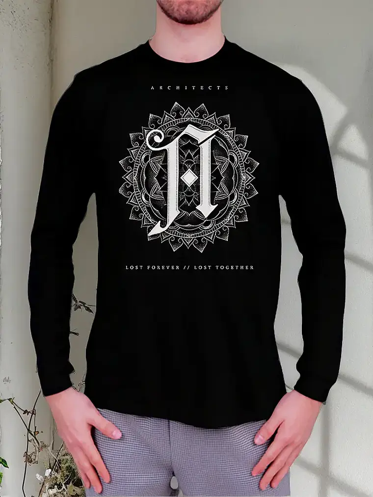 Polera Manga Larga Architects - Ver 01 - Lost Forever // Los 1