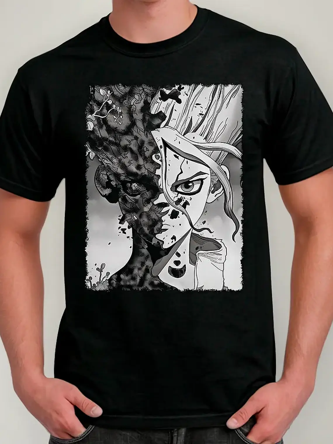 Polera Dr Stone - Ver 01 - Vale Gamess 1