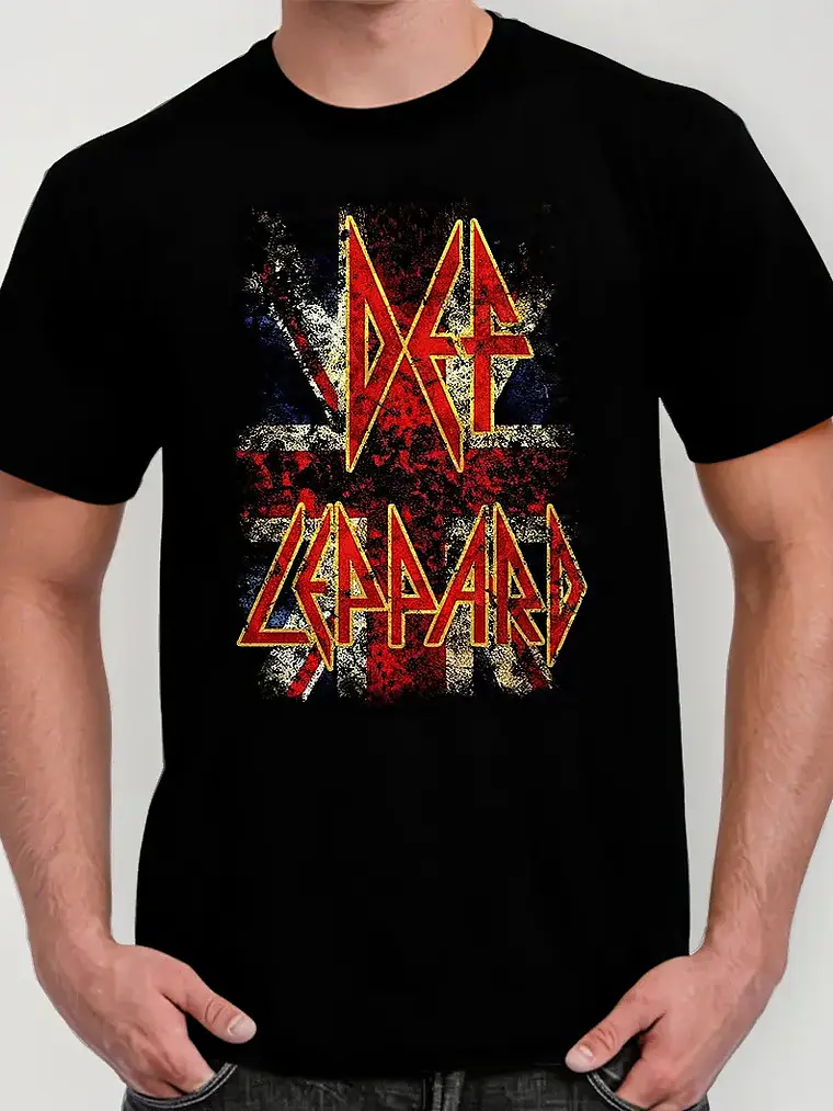 Polera Def Leppard- Ver 01 - Vale Gamess 1