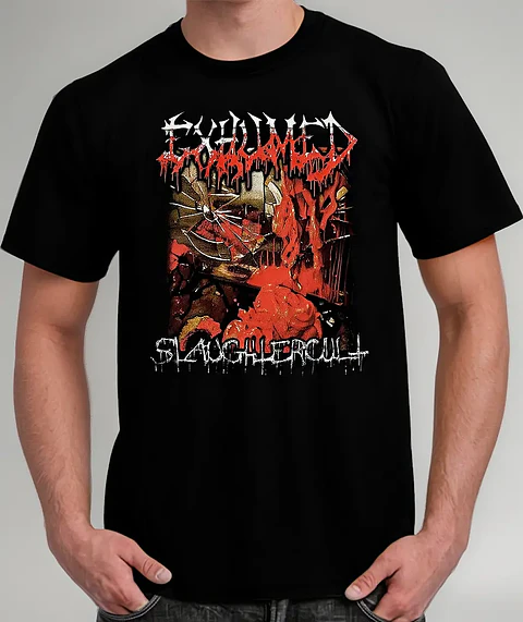 Polera Exhumed - Ver 05 - Slaughtercult