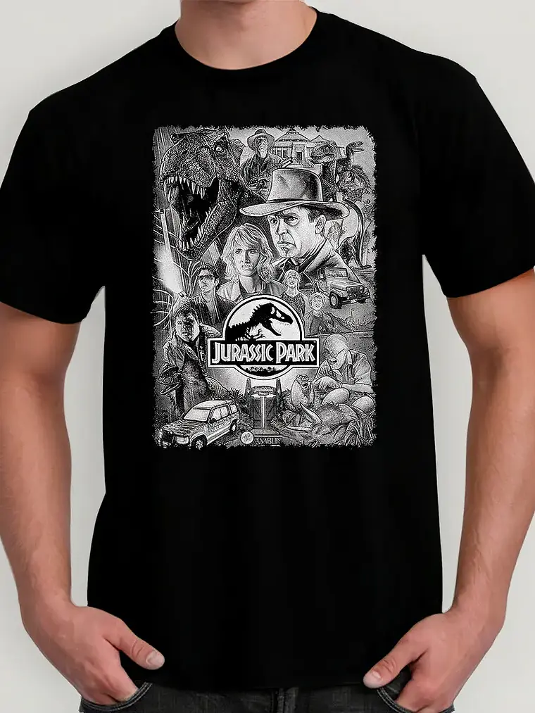 Polera Jurassic Park - Ver 01 - Vale Gamess 1