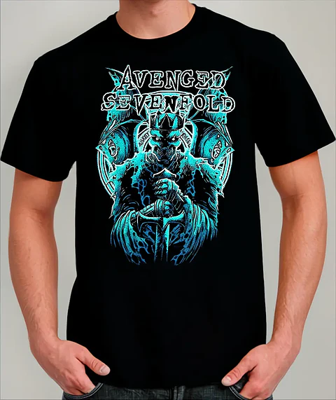 Polera Avenged Sevenfold - Ver 10 - Vale Gamess