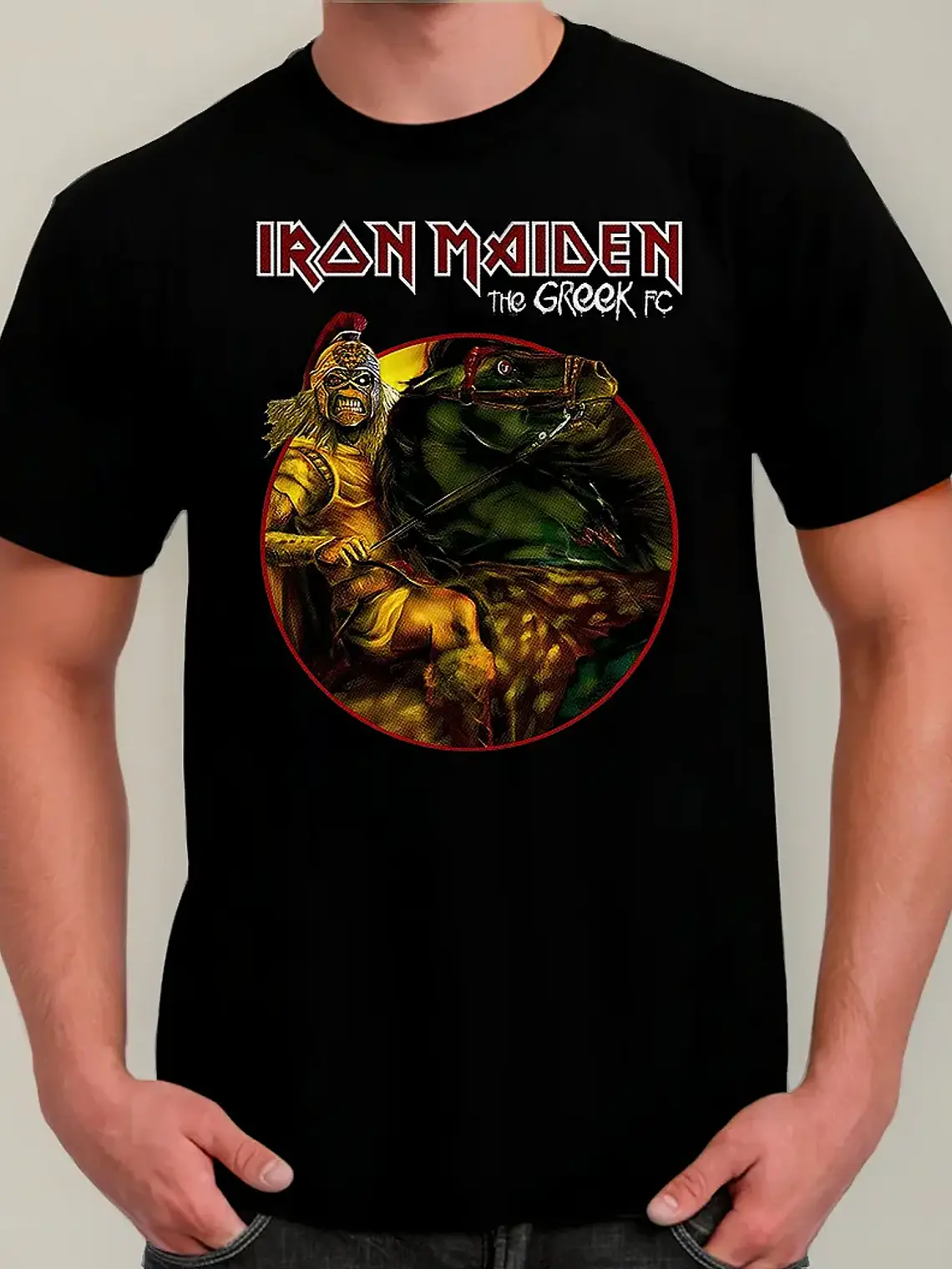 Polera Iron Maiden - Ver 127 - The Greek Fc 1