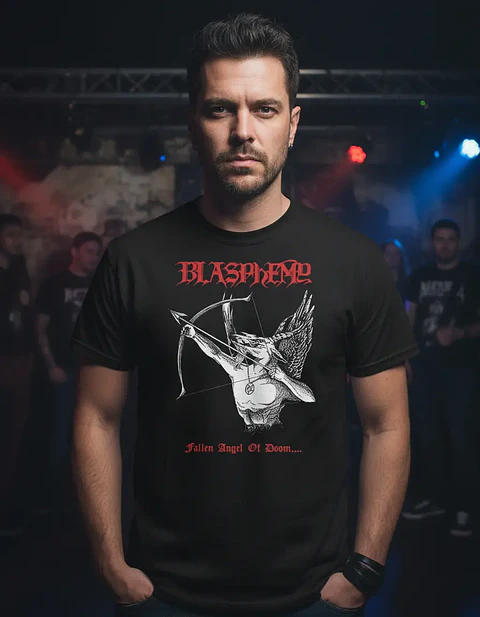 Polera Blasphemy - Ver 04 - Fallen Angel Of Doom