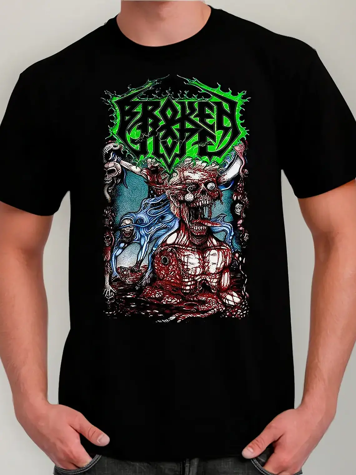 Polera Broken Hope - Ver 07 - Swamped In Gore 1