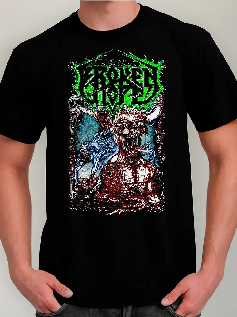 Polera Broken Hope - Ver 07 - Swamped In Gore 1