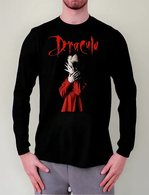 Polera Manga Larga Dracula - Ver 09 - Vale Gamess
