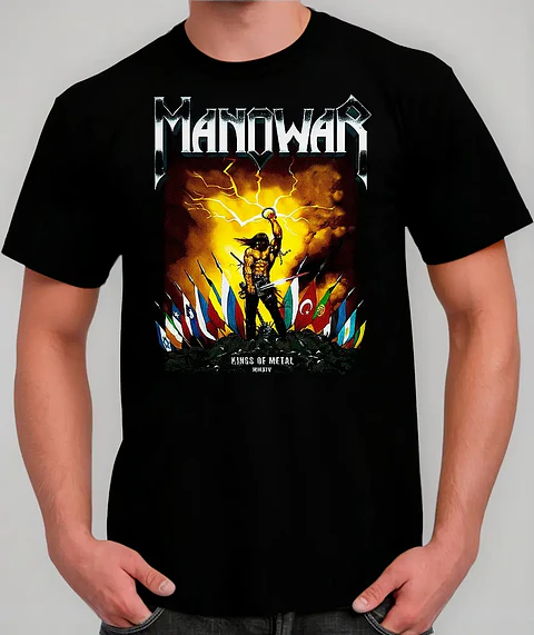 Polera Manowar - Ver 05 - Kings Of Metal
