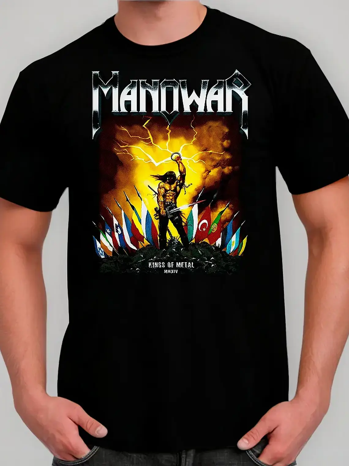 Polera Manowar - Ver 05 - Kings Of Metal 1