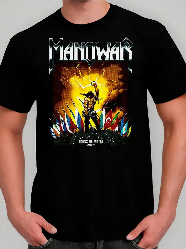 Polera Manowar - Ver 05 - Kings Of Metal 1