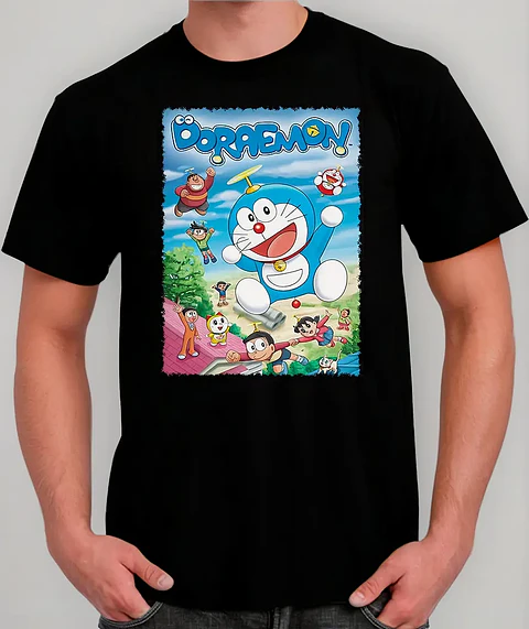 Polera Doraemon - Ver 01 - Vale Gamess