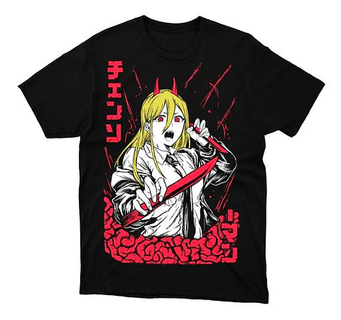 Polera Chainsaw Man Power