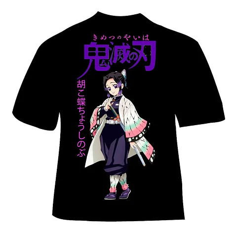 Polera Kimetsu No Yaiba: Demon Slayer - Pilares - Kocho