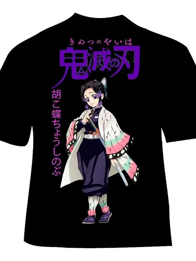 Polera Kimetsu No Yaiba: Demon Slayer - Pilares - Kocho 1