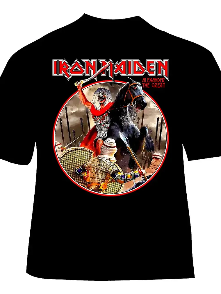 Polera Iron Maiden Alexander The Great Ver 01 1